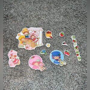 3 for $12 Cute Strawberry Shortcake Themed Stickers